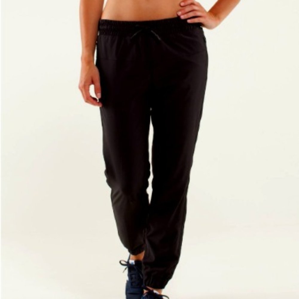 lululemon athletica Black Track Joggers